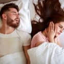 snoring couple